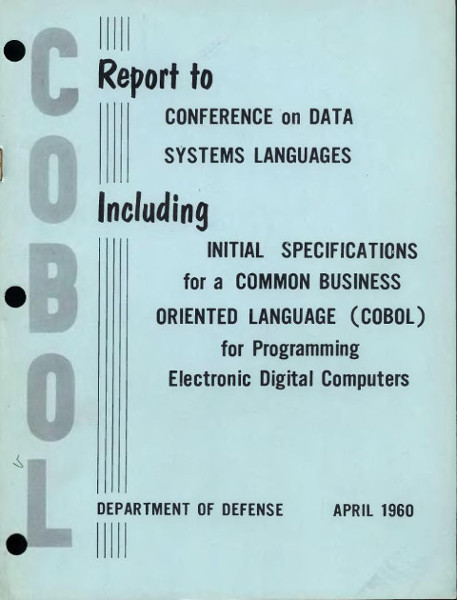 cover of COBOL 60 Manual